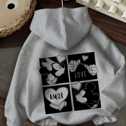 Fashionable Casual Hoodie Fabric Is Comfortable and Soft, Suitable for Daily Wear. Trendy Items Can Be Machine Washed