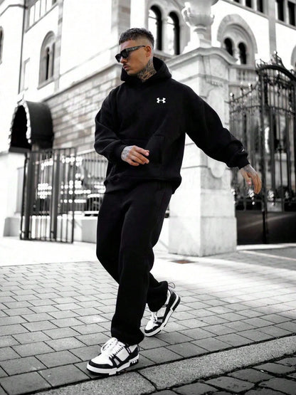 Men’s fall/winter set: hoodie + corduroy pants! Breathable hoodie, thick warm pants. One set for outfits, fall/winter must-have!