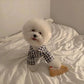 Pet Decoration Comfortable Ins Plaid Shirts Pet Clothing Fashion Cute Dogs Pajamas Costume Elegant Cat Dog Clothes Pet Parties